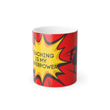 Color Morphing Mug: Teaching is My Superpower - Fun Gift for Educators