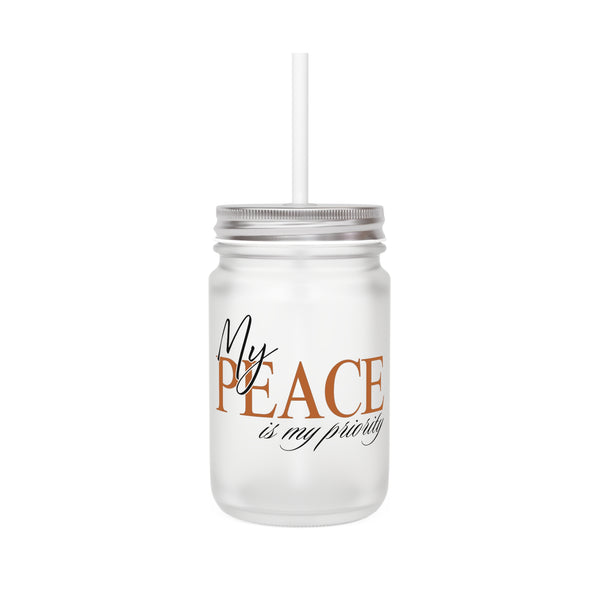 Drinkware - Mason Jar with Straw