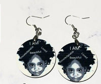 Handmade I AM Earrings