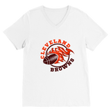 Cleveland Browns V-Neck T-Shirt