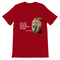 I Feel Like Wednesday Lion T shirt